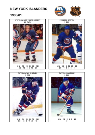 NHL nyi 1980-81 foto hracu5