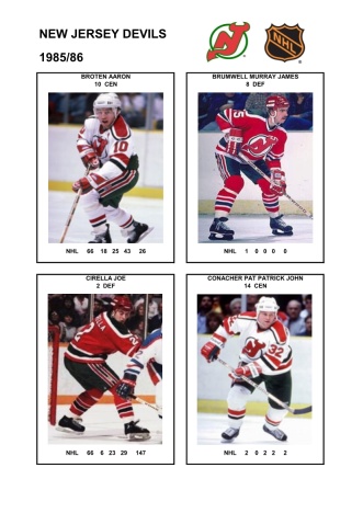 NHL njd 1985-86 foto hracu2