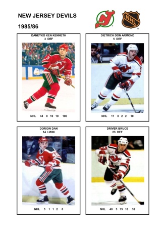 NHL njd 1985-86 foto hracu3