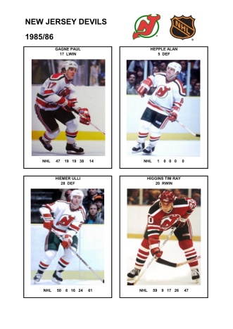 NHL njd 1985-86 foto hracu4
