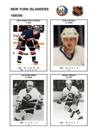 NHL nyi 1985-86 foto hracu2