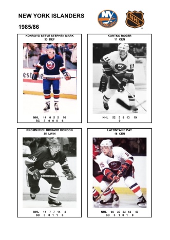 NHL nyi 1985-86 foto hracu6