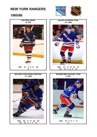 NHL nyr 1985-86 foto hracu5