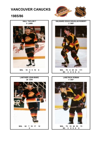 NHL van 1985-86 foto hracu4