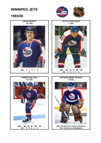 NHL wpg 1985-86 foto hracu4