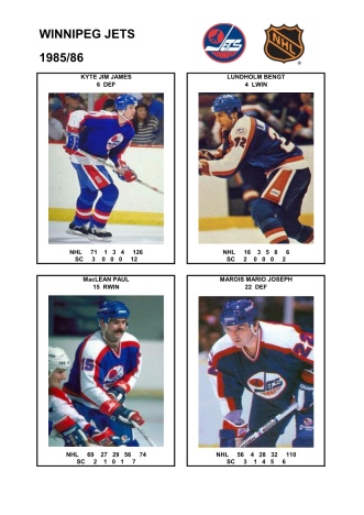 NHL wpg 1985-86 foto hracu5