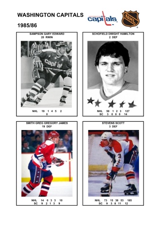 NHL wsh 1985-86 foto hracu8