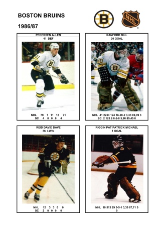 NHL bos 1986-87 foto hracu7