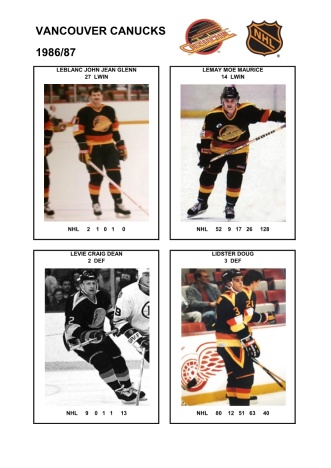 NHL van 1986-87 foto hracu5