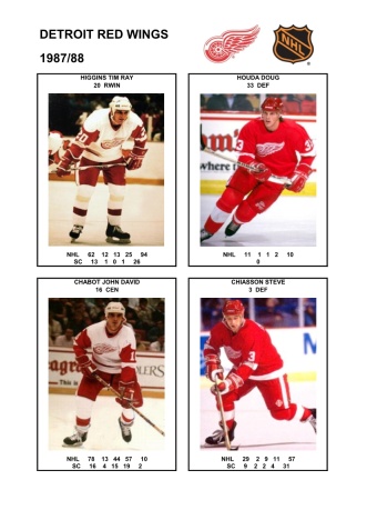 NHL det 1987-88 foto hracu4