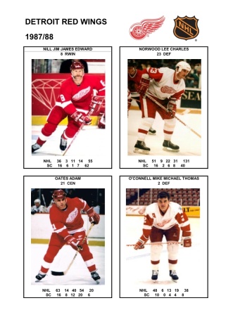 NHL det 1987-88 foto hracu7