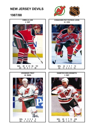 NHL njd 1987-88 foto hracu3