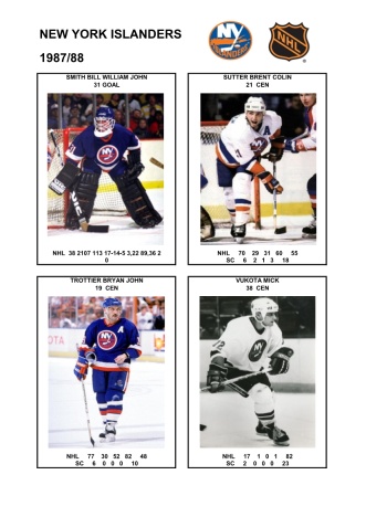 NHL nyi 1987-88 foto hracu8