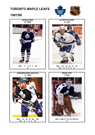 NHL tor 1987-88 foto hracu7