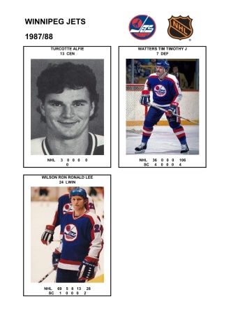 NHL wpg 1987-88 foto hracu9