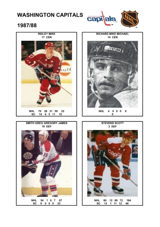 NHL wsh 1987-88 foto hracu8