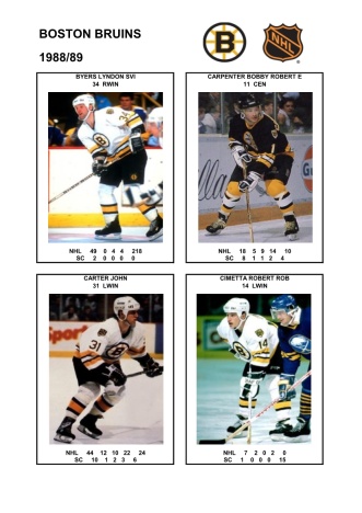 NHL bos 1988-89 foto hracu2