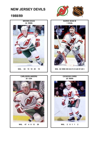 NHL njd 1988-89 foto hracu2