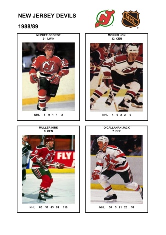 NHL njd 1988-89 foto hracu6