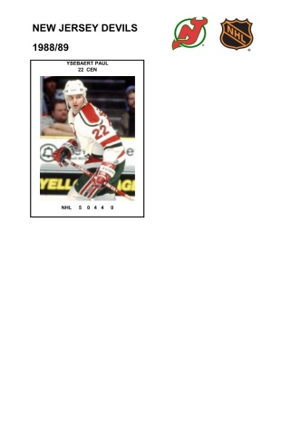 NHL njd 1988-89 foto hracu10