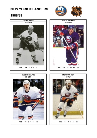 NHL nyi 1988-89 foto hracu7