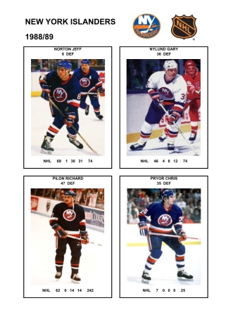 NHL nyi 1988-89 foto hracu8