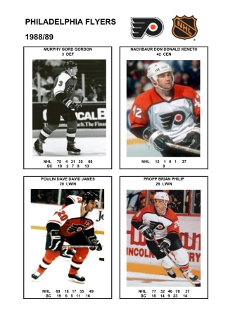 NHL phi 1988-89 foto hracu6