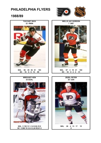 NHL phi 1988-89 foto hracu9