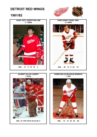 NHL det 1981-82 foto hracu2