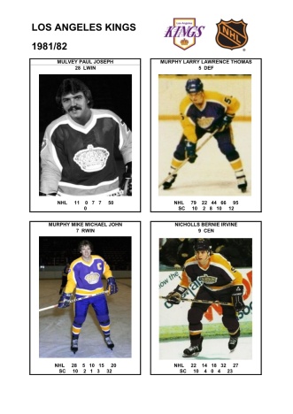 NHL lak 1981-82 foto hracu7