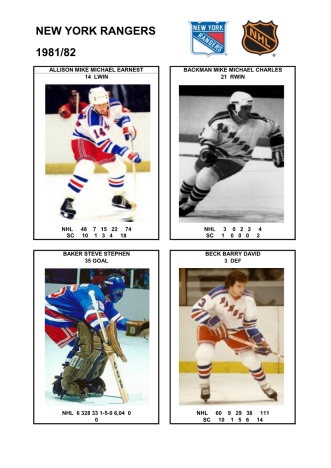 NHL nyr 1981-82 foto hracu1