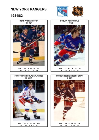 NHL nyr 1981-82 foto hracu3