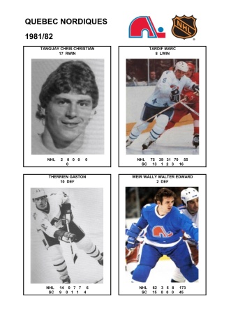 NHL que 1981-82 foto hracu9