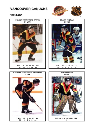 NHL van 1981-82 foto hracu4