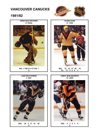 NHL van 1981-82 foto hracu5