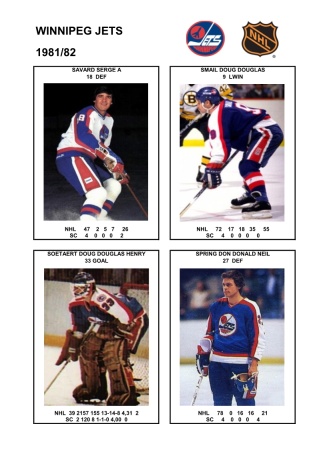 NHL wpg 1981-82 foto hracu6