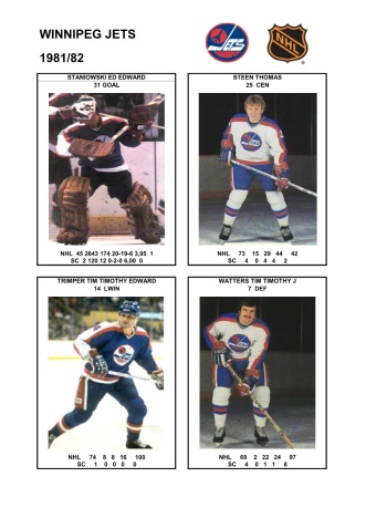 NHL wpg 1981-82 foto hracu7