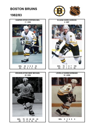 NHL bos 1982-83 foto hracu4