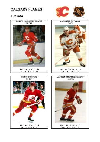 NHL cgy 1982-83 foto hracu4