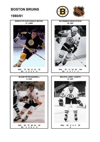 NHL bos 1980-81 foto hracu4