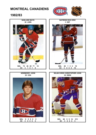 NHL mtl 1982-83 foto hracu5