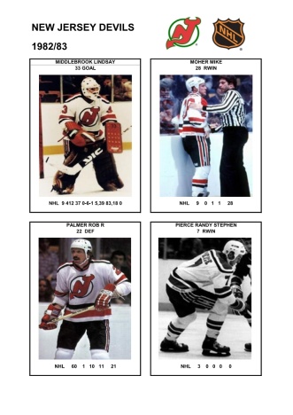 NHL njd 1982-83 foto hracu7