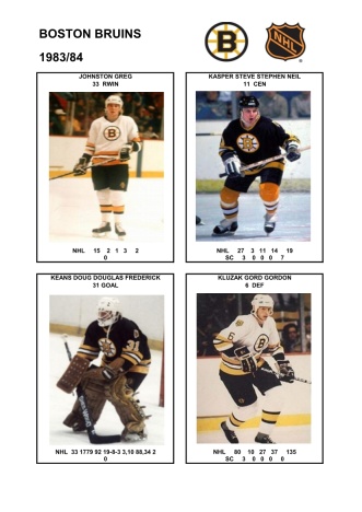 NHL bos 1983-84 foto hracu4