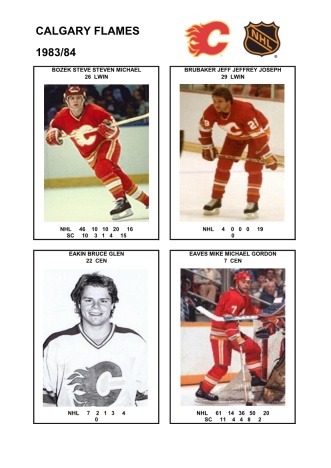 NHL cgy 1983-84 foto hracu2