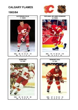 NHL cgy 1983-84 foto hracu7