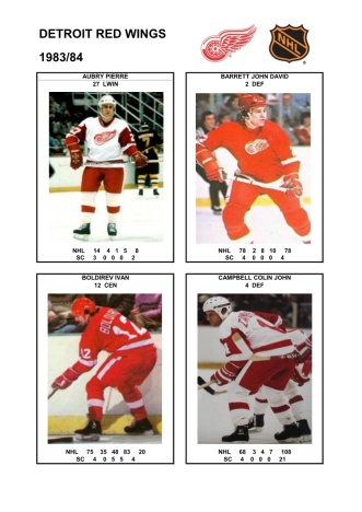 NHL det 1983-84 foto hracu1