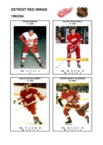 NHL det 1983-84 foto hracu2