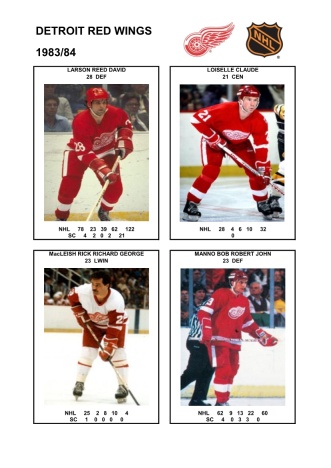 NHL det 1983-84 foto hracu5