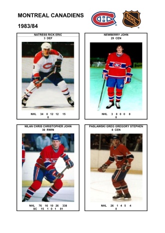 NHL mtl 1983-84 foto hracu7