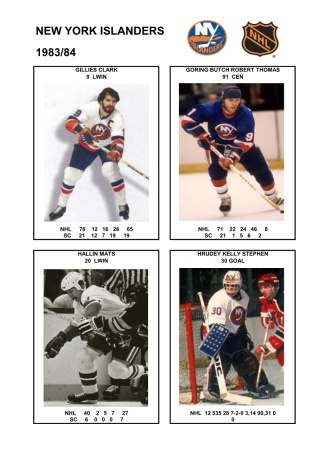 NHL nyi 1983-84 foto hracu3